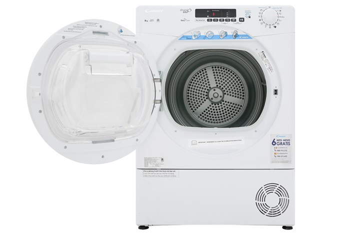 Máy sấy Candy 8 Kg GVS C8DE-S