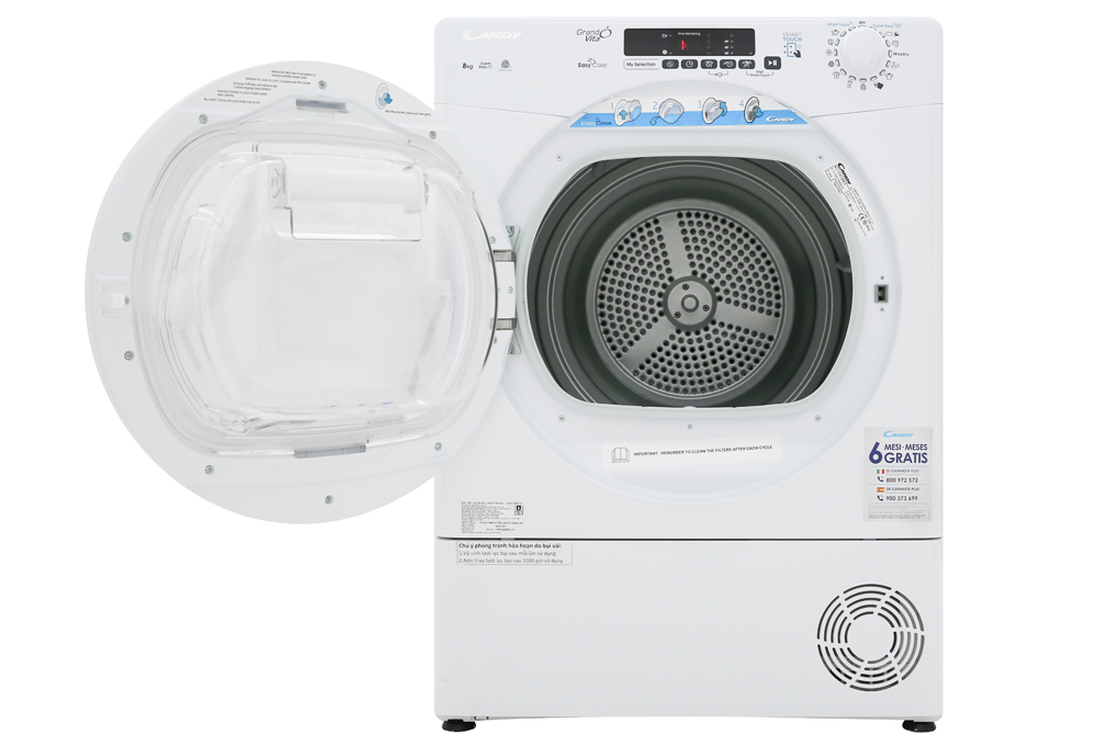 Máy sấy Candy 8 Kg GVS C8DE-S