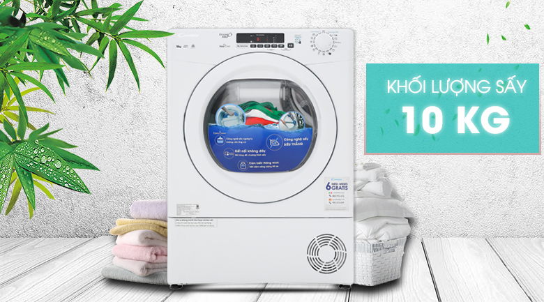 Máy sấy Candy 10 Kg GVS C10DE-S