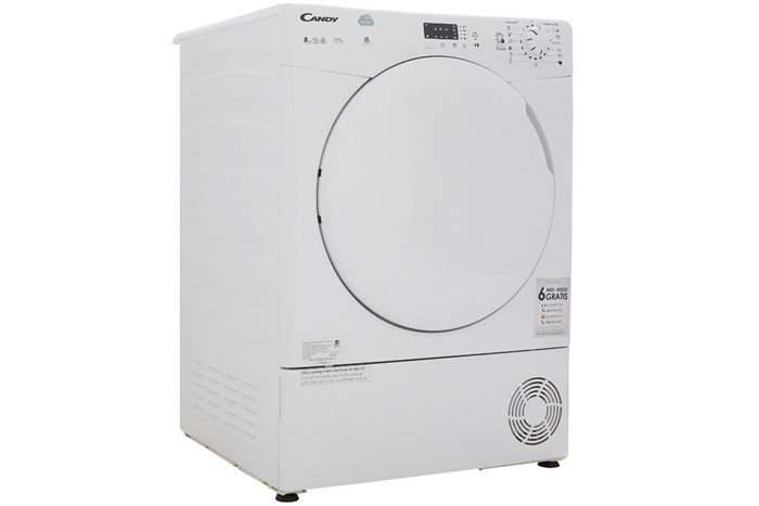 Máy sấy ngưng tụ Candy 8 Kg CS C8LF-S Màu Trắng