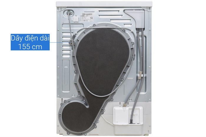 Máy sấy bơm nhiệt Samsung Inverter 9 Kg DV90M5200QW/SV Màu Trắng