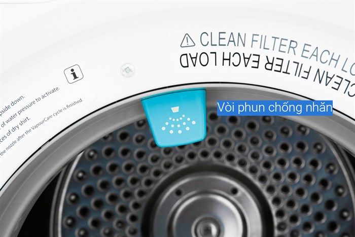 Máy sấy thông hơi Electrolux 8 Kg EDS805KQWA Màu Trắng
