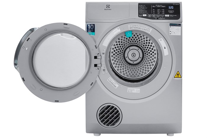 Máy sấy thông hơi Electrolux 8 Kg EDS805KQSA Màu Xám