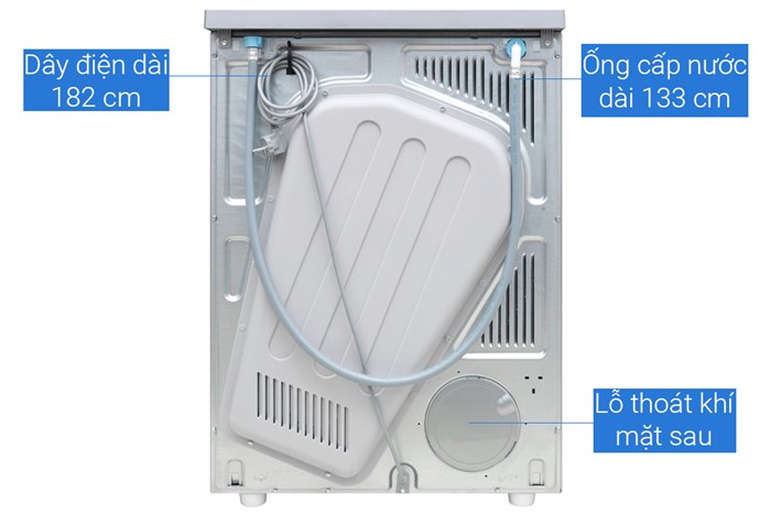 Máy sấy thông hơi Electrolux 8 Kg EDS805KQSA Màu Xám