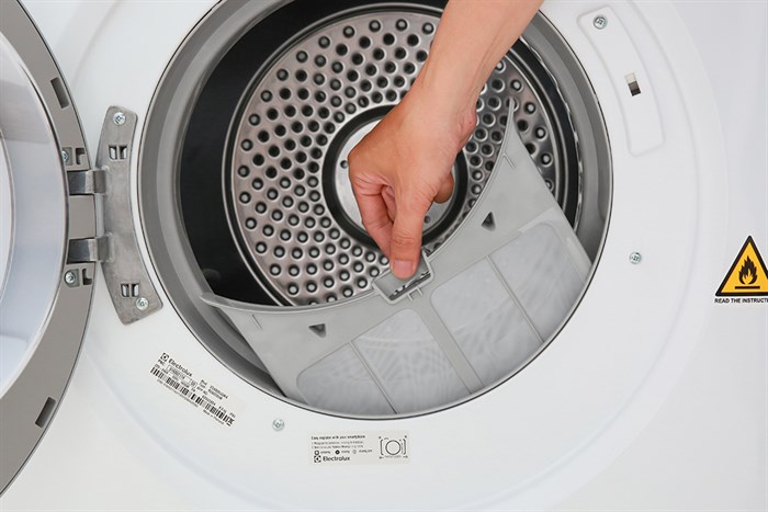 Máy sấy thông hơi Electrolux 8 Kg EDV805JQWA Màu Trắng