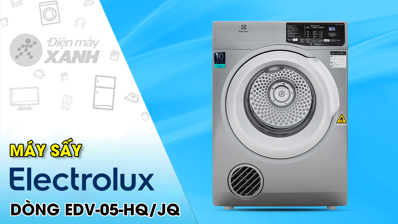 Máy sấy thông hơi Electrolux 8 Kg EDV805JQSA