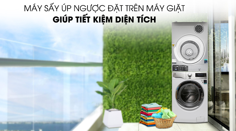 Máy sấy thông hơi Electrolux 8 Kg EDV805JQSA