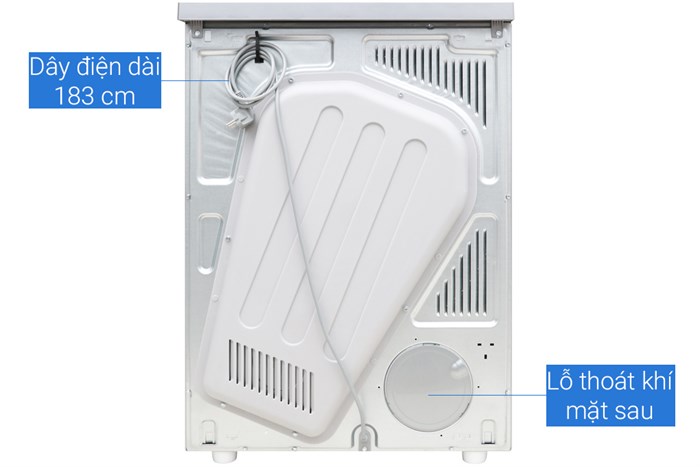 Máy sấy thông hơi Electrolux 8 Kg EDV805JQSA Màu Xám