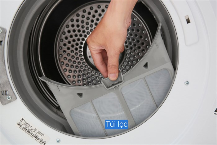 Máy sấy thông hơi Electrolux 7 Kg EDV705HQWA Màu Trắng