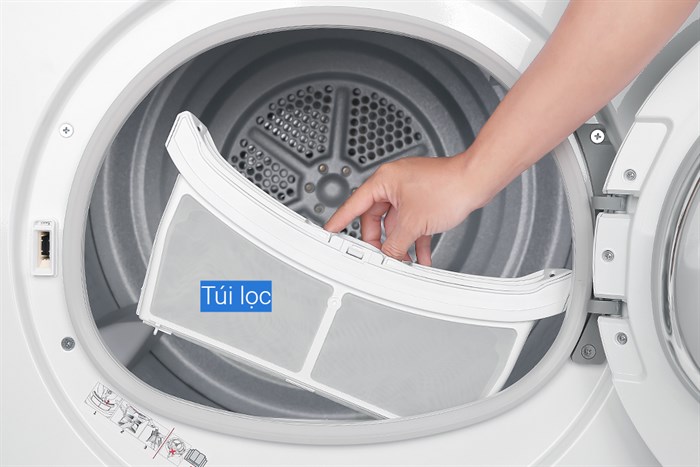 Máy sấy thông hơi Beko 8 kg DA8112RX0W Màu Trắng