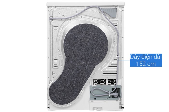 Máy sấy ngưng tụ Beko 8 kg DU8133GA0W Màu Trắng