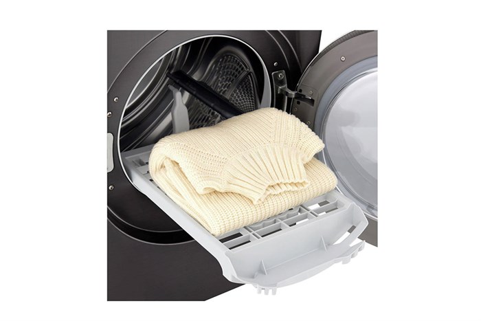 Máy sấy bơm nhiệt LG 9 kg DVHP09B Màu Đen