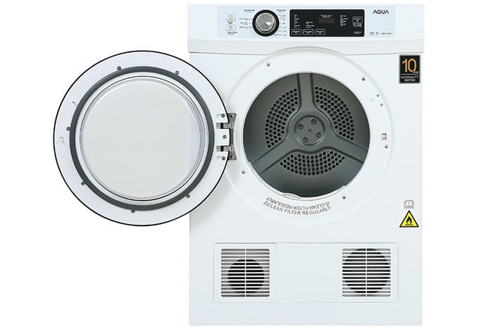 Máy sấy thông hơi Aqua 7 kg AQH-V700FW Màu Trắng