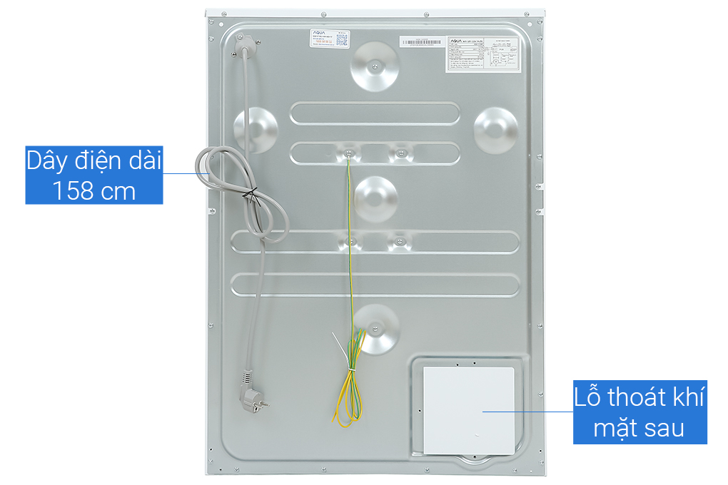 Máy sấy thông hơi Aqua 7 kg AQH-V700FW Màu Trắng