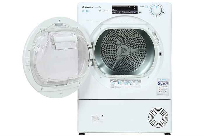 Máy sấy ngưng tụ Candy 8 Kg CSO C8TE-S Màu Trắng