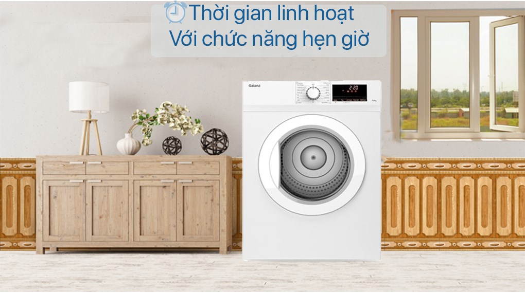 Máy sấy thông hơi Galanz 7 kg DV-70T5C(W) - 6