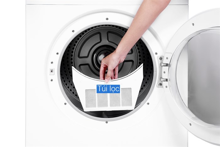 Máy sấy thông hơi Galanz 7 kg DV-70T5C(W) Màu Trắng