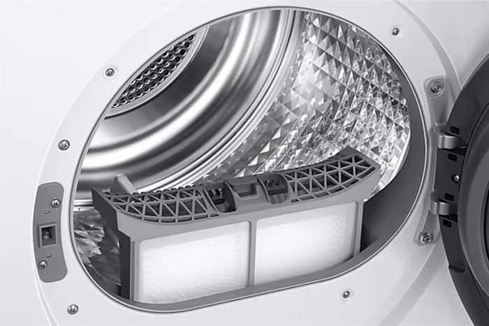 Máy sấy bơm nhiệt Samsung 9 kg DV90T7240BH/SV Màu Trắng