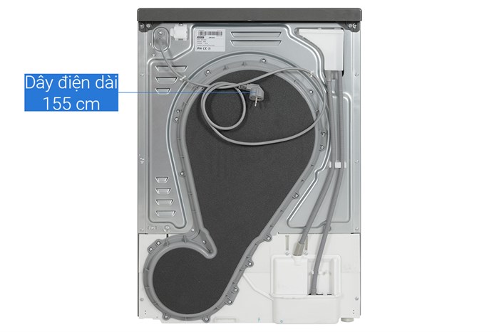 Máy sấy bơm nhiệt Samsung 9 kg DV90TA240AX/SV Màu Inox