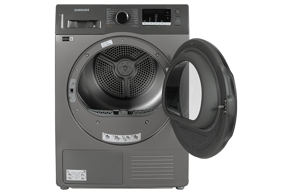 Máy sấy bơm nhiệt Samsung 9 kg DV90TA240AX/SV Màu Inox