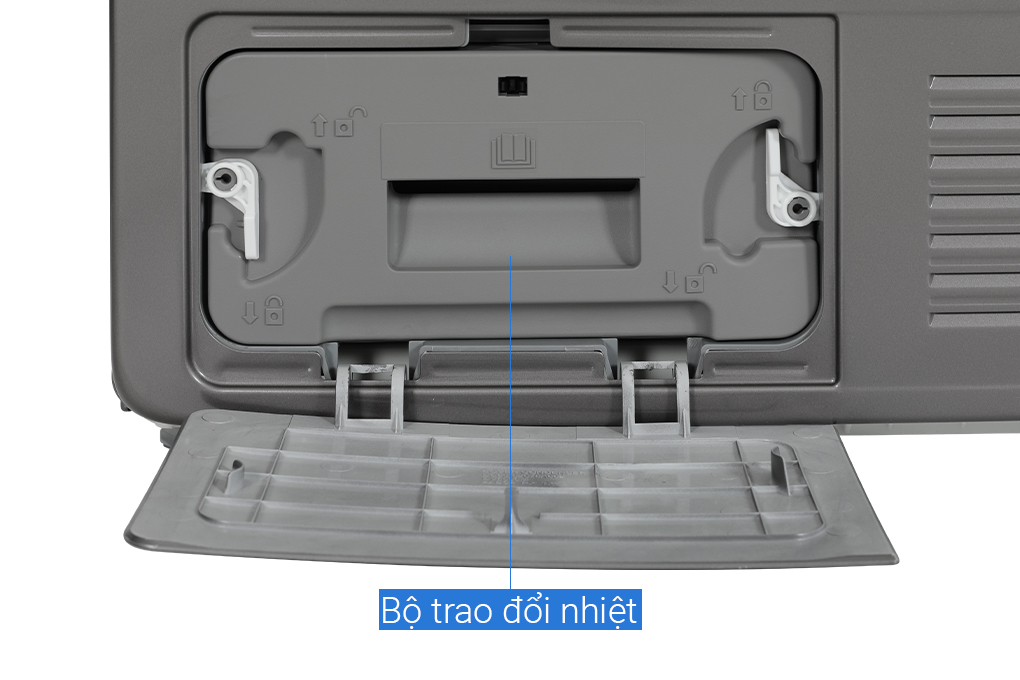Máy sấy bơm nhiệt Samsung 9 kg DV90TA240AX/SV Màu Inox