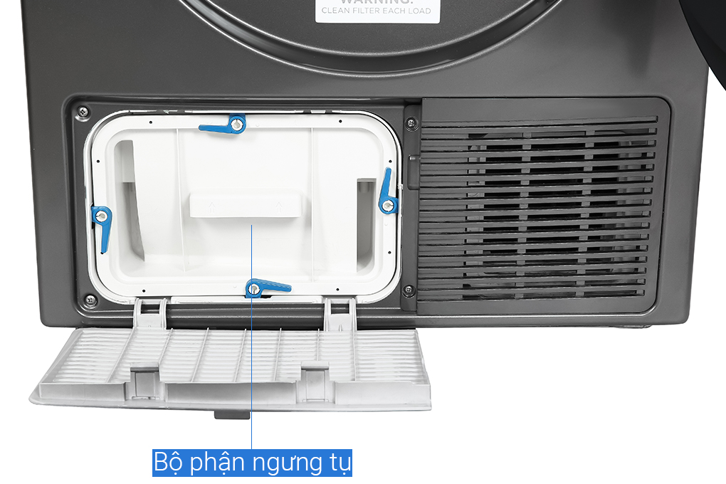 Máy sấy bơm nhiệt AQUA 9 Kg AQH-H900G PS Màu Xám