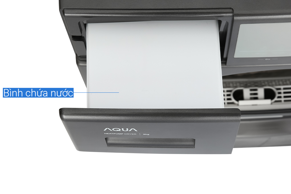 Máy sấy bơm nhiệt AQUA 9 Kg AQH-H900G PS Màu Xám