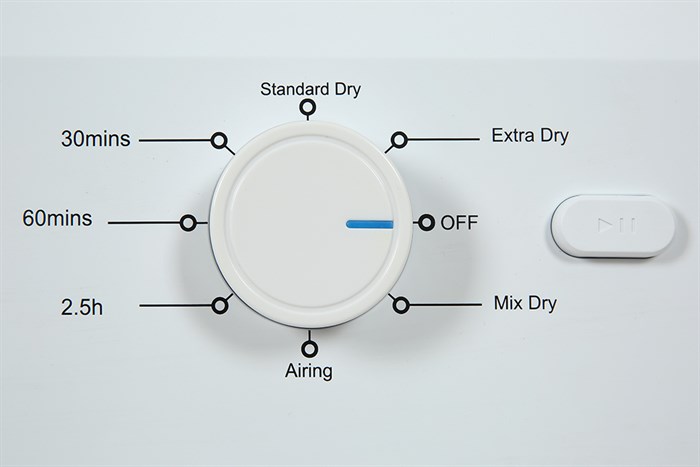 Máy sấy thông hơi Alaska 9 kg S90 Màu Trắng