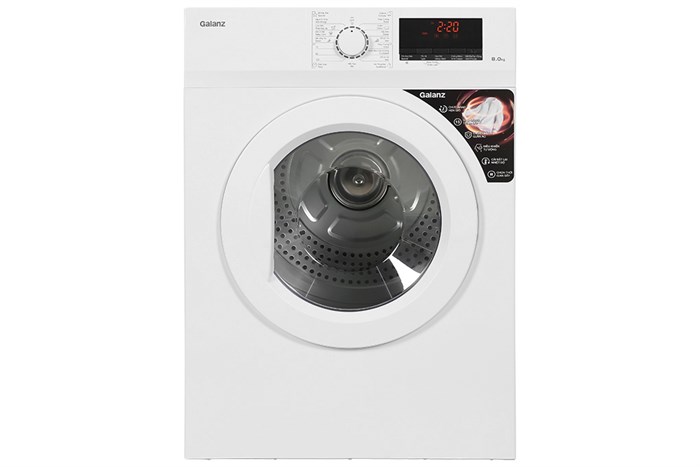 Máy sấy thông hơi Galanz 8 Kg DV-80T5C(W) Màu Trắng