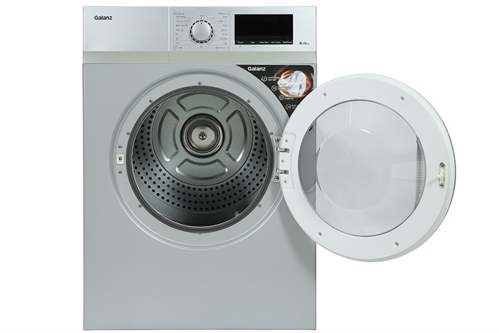 Máy sấy thông hơi Galanz 8 kg DV-80T5C(S) Màu Trắng - Xám