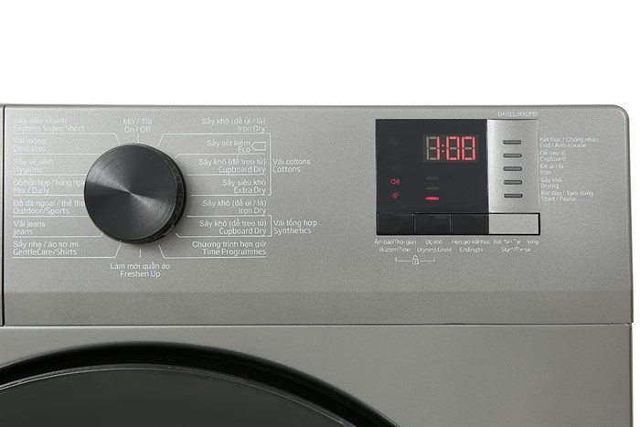 Máy sấy thông hơi Beko 9 kg DA9112RX0MB Màu Đen