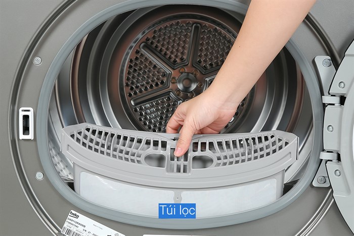 Máy sấy thông hơi Beko 9 kg DA9112RX0MB Màu Đen