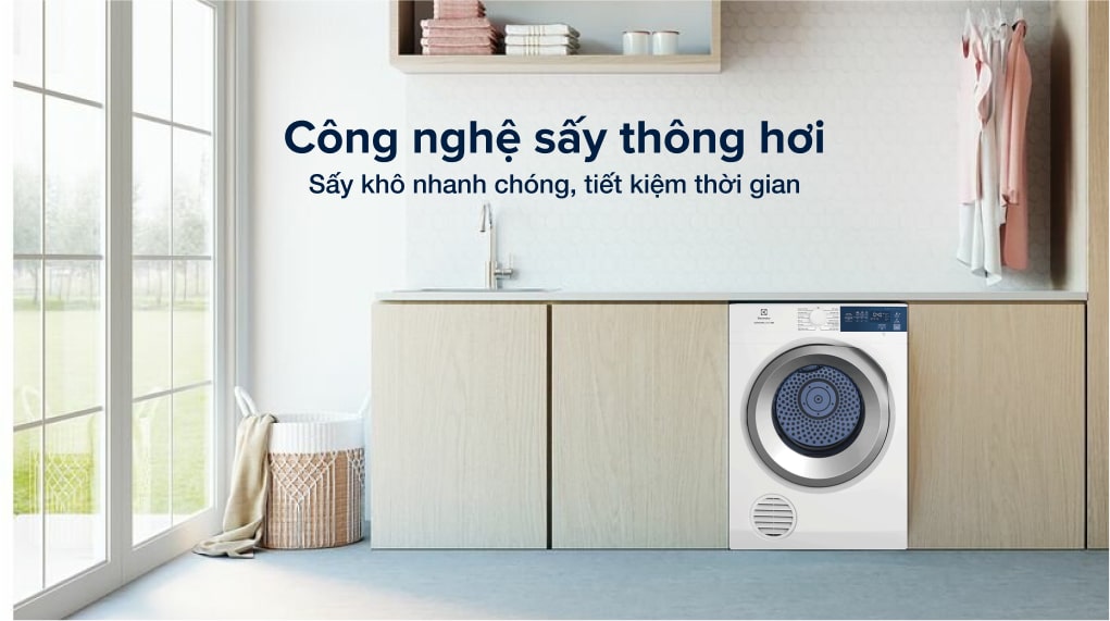 Cơ chế sấy thông hơi