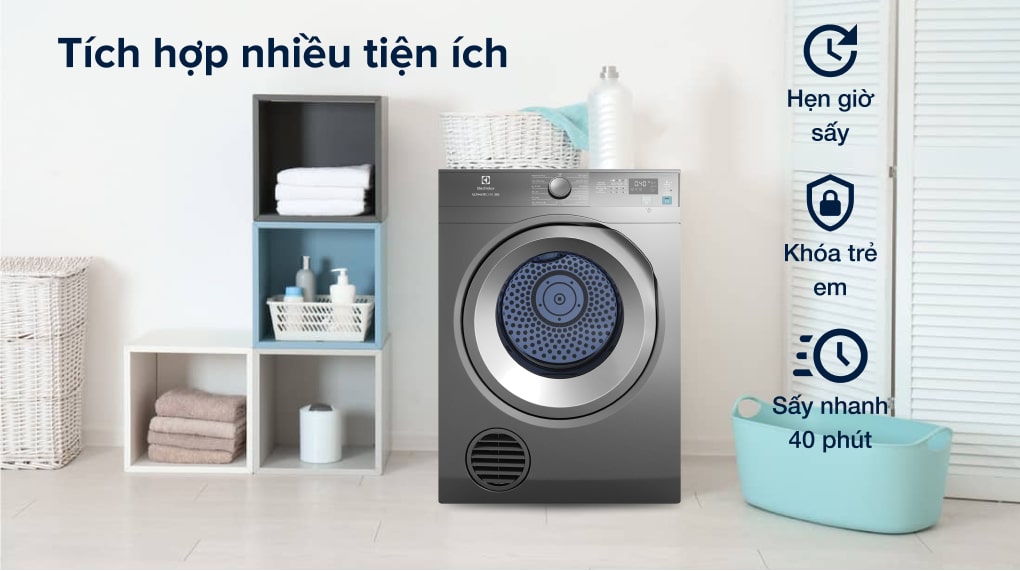 Tích hợp nhiều tiện ích