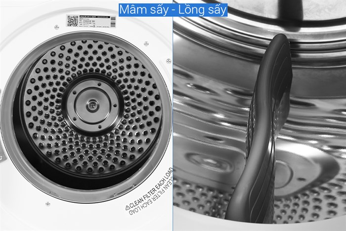 Máy sấy thông hơi Electrolux UltimateCare 7.5 kg EDV754H3WB Màu Trắng