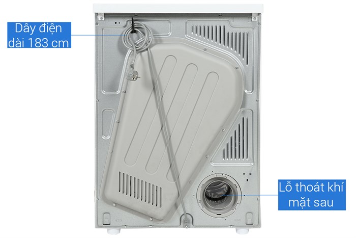 Máy sấy thông hơi Electrolux UltimateCare 8.5 kg EDV854J3WB Màu Trắng