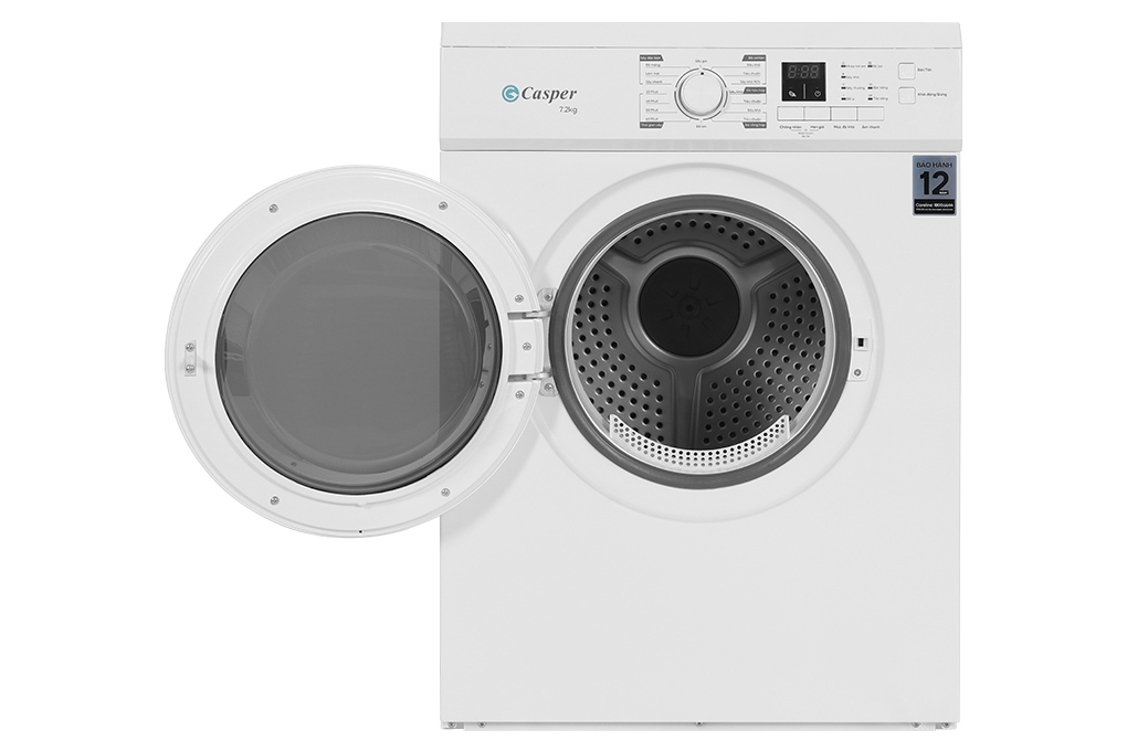 Máy sấy thông hơi Casper 7.2 kg TD-72VWD Màu Trắng