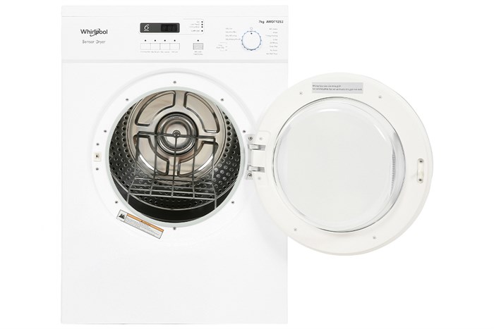 Máy sấy thông hơi Whirlpool 7 kg AWD712S2 Màu Trắng