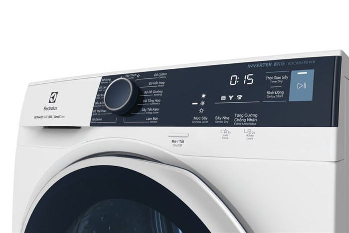 Máy sấy ngưng tụ Electrolux UltimateCare 8 kg EDC804P5WB Màu Trắng
