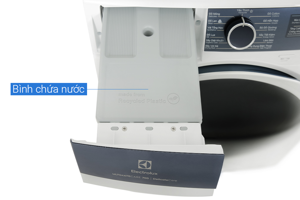 Máy sấy bơm nhiệt Electrolux UltimateCare 8 kg EDH803Q7WB Màu Trắng