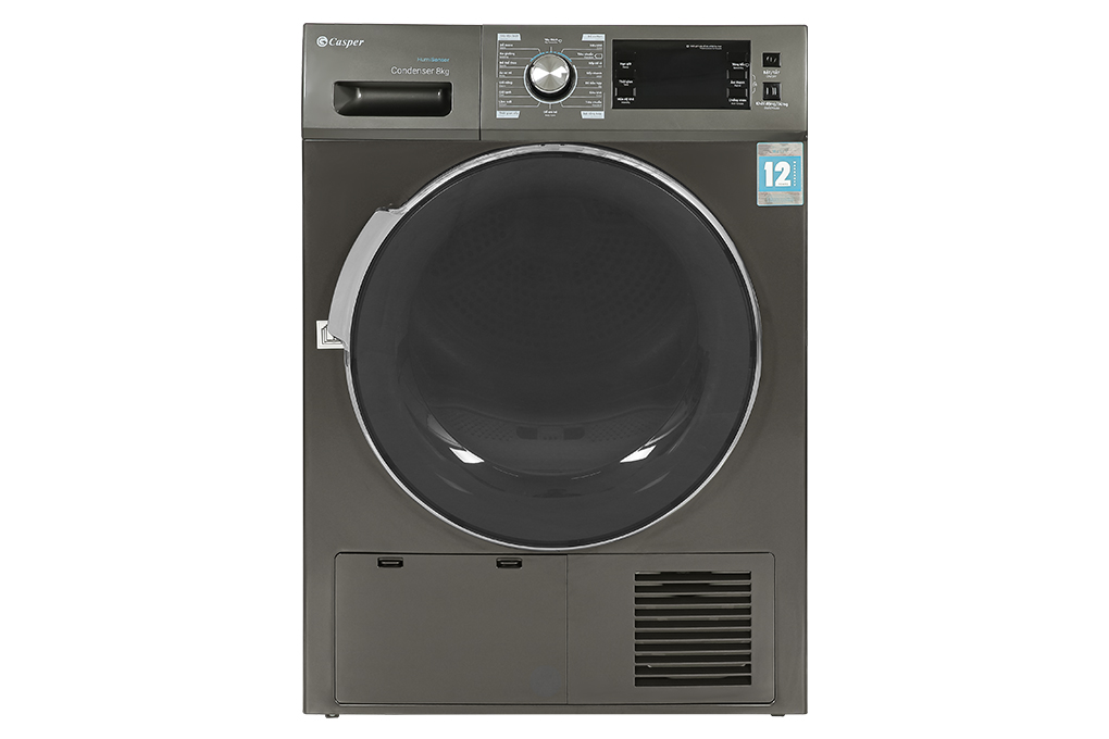 Máy sấy ngưng tụ Casper 8 kg TD – 80CGB Màu Xám