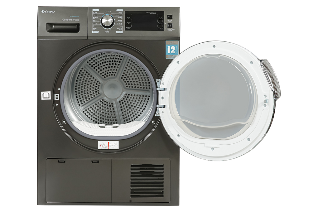 Máy sấy ngưng tụ Casper 8 kg TD – 80CGB Màu Xám