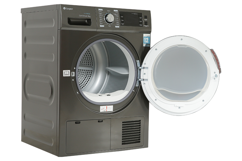 Máy sấy ngưng tụ Casper 8 kg TD – 80CGB Màu Xám