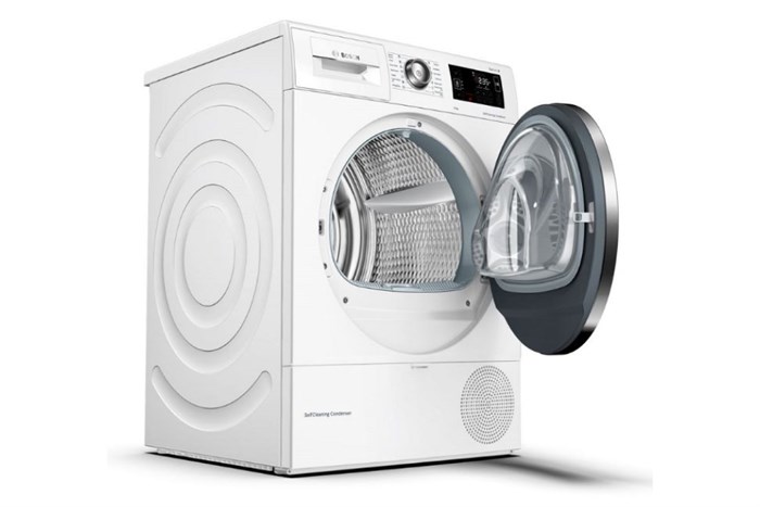 Máy sấy bơm nhiệt Bosch 9 kg WQG24200SG Màu Trắng