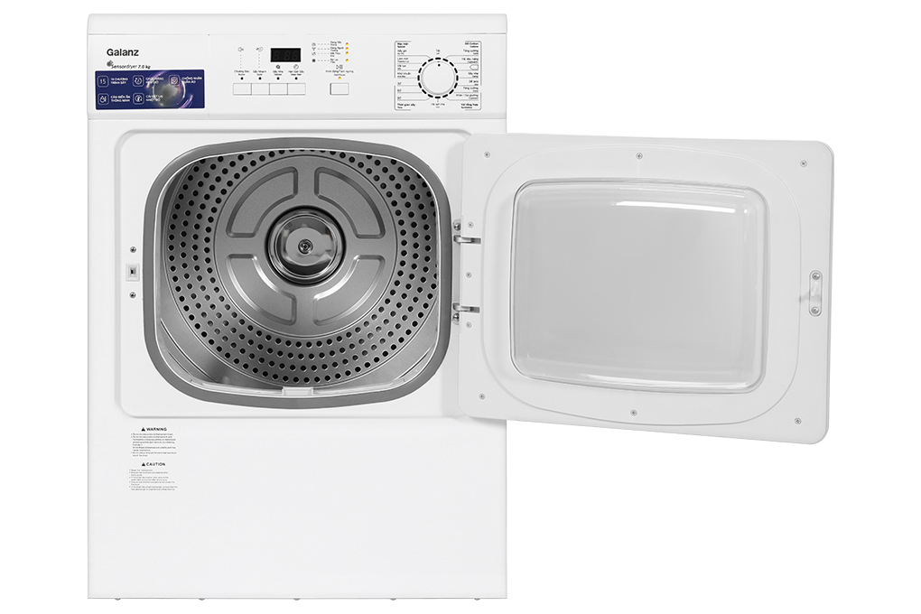 Máy sấy thông hơi Galanz 7 kg DV-70Q1C Màu Trắng
