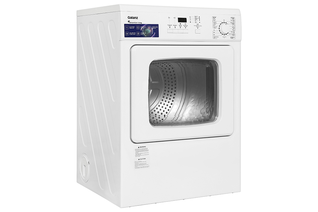 Máy sấy thông hơi Galanz 7 kg DV-70Q1C Màu Trắng