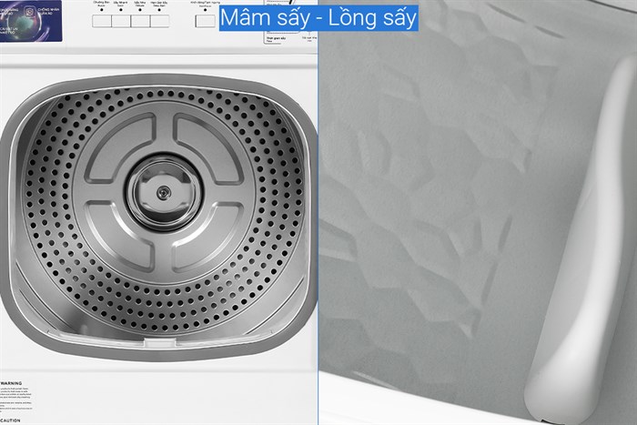 Máy sấy thông hơi Galanz 7 kg DV-70Q1C Màu Trắng