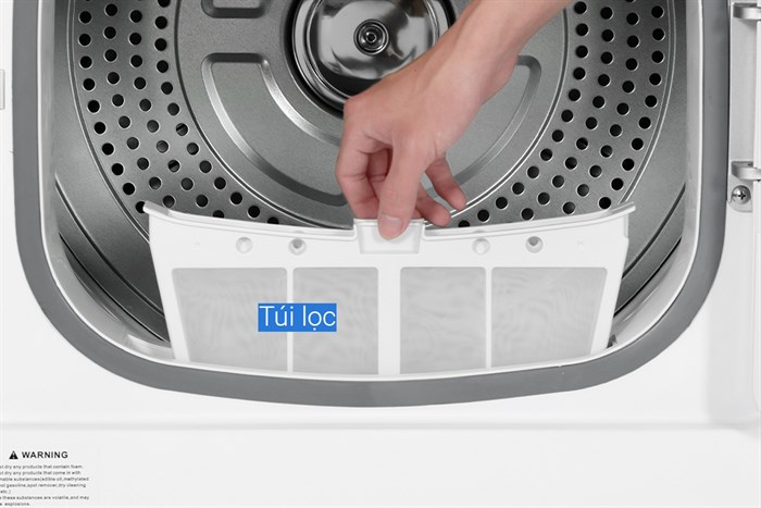 Máy sấy thông hơi Galanz 7 kg DV-70Q1C Màu Trắng