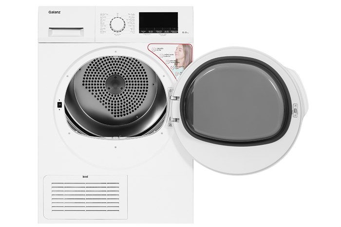 Máy sấy ngưng tụ Galanz 8 kg DC-80S5C Màu Trắng