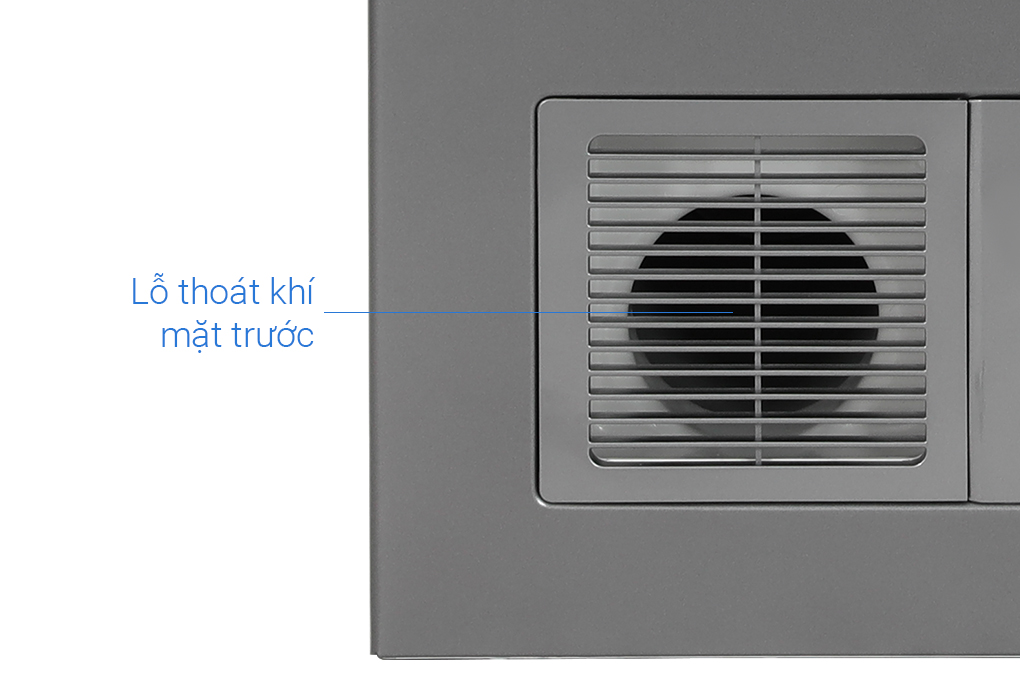 Máy sấy thông hơi Aqua 8 kg AQH-V800H SS Màu Xám